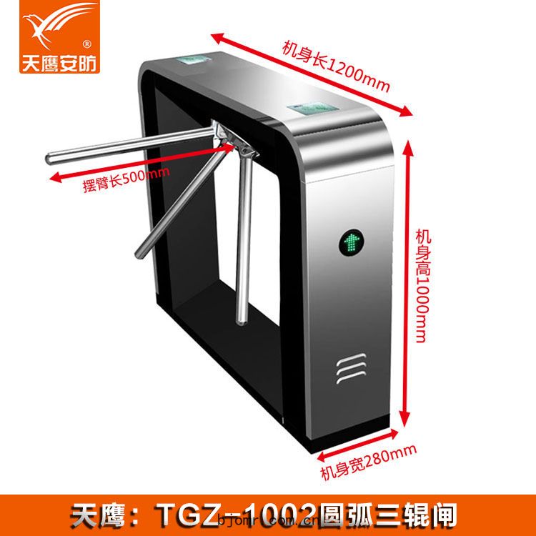 三(sān)輥閘(zhá) TGZ-1002門(mén)禁通道閘(zhá)機